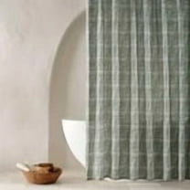 Linen Cool Washed Printed Shower Curtain - Casaluna