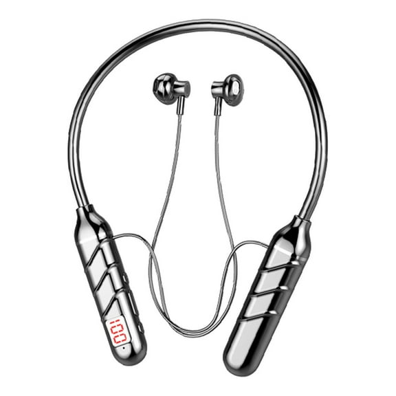 Wireless Earbuds, Bluetooth 5.3 Headphones HiFi Stereo, Bluetooth Earbuds with ENC Noise Cancelling Mic, IP7 Waterproof in Ear Earphones, 48H, LED Display Ear buds for Phones Workout Sports,Black