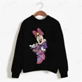 thumbnail image 5 of Sudadera con capucha Kawaii Stitch Ohana para mujer, con dibujos animados de Disney, Lilo y Stitch, ropa de calle con gráficos de anime, sudadera coreana unisex para mujer, 5 of 5