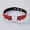 Red on black background, variant on K-KED Neckchain Gothic Punk Style Necklace with Love Wings Neckband Choker Necklace-black
