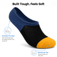 thumbnail image 6 of LITERRA Mens 12 Pairs No Show Socks Low cut Invisible Non Slip Thin Socks for Men, 6 of 7
