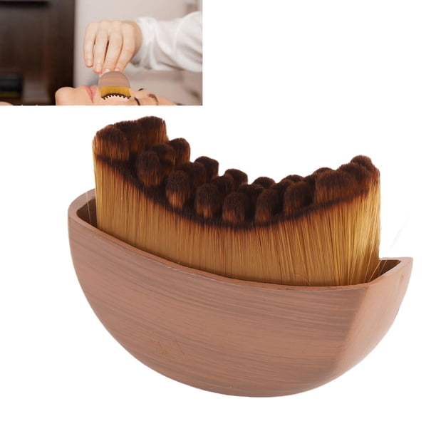 Cepillo Facial De Contorno, Masajeador Facial De Cepillado Seco Ergonómico Portátil Con Caja De Almacenamiento Para Barbilla
