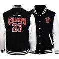 thumbnail image 2 of Equipo de baloncesto Champs 23, ropa retro americana para hombre, uniforme de béisbol de moda holgado, camisetas nuevas informales, chaquetas de cómic para hombre, 2 of 4