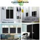 thumbnail image 4 of 40*100cm2pcs Película para ventana Opaca Película para ventana negra Antideslumbrante Película para ventana estática resistente a los rayos UV Vidrio roto Baño Cocina Oficina Hogar Rojo Verde MX-0129397FYD, 4 of 5