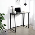 thumbnail image 2 of Escritorio HOMEMAKE FURNITURE Plegable Rectangular Industrial Clásico Negro, 2 of 7