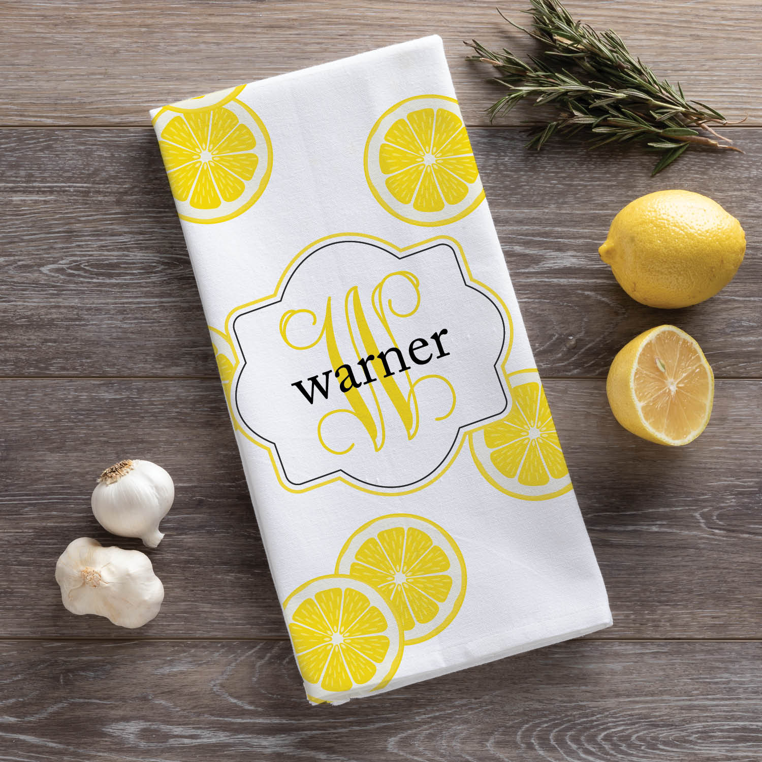 Lemons Personalized Tea Towel Walmart Com Walmart Com