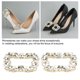 thumbnail image 5 of Hebilla de cristal para zapatos, 1 par de diamantes de imitación de metal, cristal para decoración de zapatos, cristal para lustrar zapatos, valor excepcional, 5 of 9