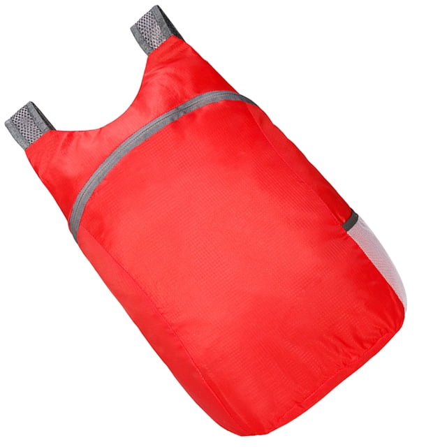 Yuarrent para acampar al aire libre, plegable, impermeable, bolsa de nailon, senderismo, viajar, plegable, rojo Type3 NO3 Yuarrent OD000727-01
