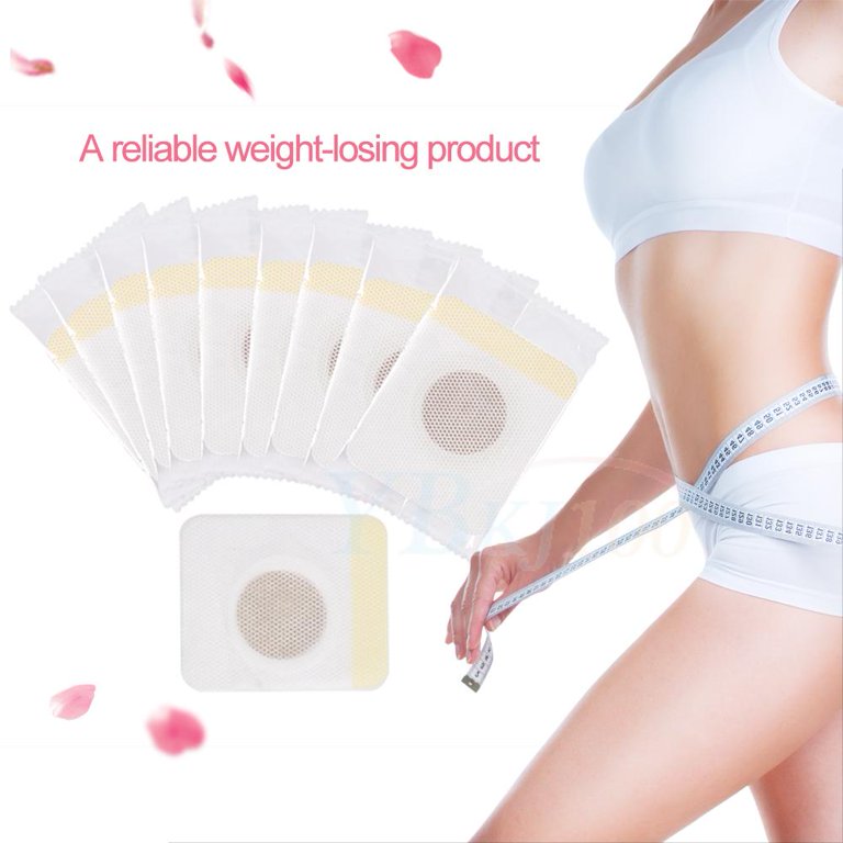 10Pcs slim Patch Stomach Fat Burning Navel Stick Slimming Lose Weight Back  & Abdomen Support Metabolism, Carbs, Sugar, Toxins Remove : :  Health & Personal Care