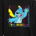 thumbnail image 3 of Disney - Lilo & Stitch - Neon Stitch - Toddler & Youth Long Sleeve Graphic T-Shirt, 3 of 5