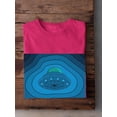 thumbnail image 3 of Groovy 70S Style Ufo T-Shirt Men -Image by Shutterstock, Male Small, 3 of 4
