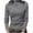 Grey, variant on Long Sleeve Tees for Women Casual Crew Neck Thermal T Shirts Solid Color Slim Stretch Tops Tight T Shirts for Women Beige L