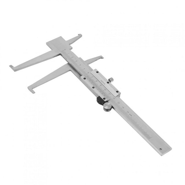 Carbon Steel Vernier Caliper Inner Groove Caliper Measuring Tool 9-150mm for Inside, Outside, Depth and Step Measurements