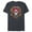 Navy Heather, variant on Disney PIXAR Coco Land of the Dead - Short Sleeve Blended T-Shirt for Adults - Customized-Purple