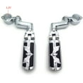 thumbnail image 7 of HTTMT- Eagle Hawk 1 1/4" Foot Pegs Clamps Compatible With Honda GoldWing GL VT750 Shadow 750 VT750C Chrome [See Fitmen], 7 of 7