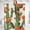 Cactus, variant on Lovely Chicken Throw Blanket - Plush, Soft, Comfy, Lightweight, Warm, Fuzzy, Cozy and Charming Flannel Blanket Perfect for Couch, Travel, Bed, Office, Outdoor - 50in×40in
