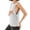 Gray, variant on Womens Post Surgery Shirts Chemo Port Access Recovery Tear Away Soft Plaid Tank Tops Breathable Lightweight Rotator Cuff Tanks Turquoise S