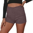 thumbnail image 2 of Sparkly Rhinestone Shorts for Women Summer Casual High Waisted Slim Fit Hot Shorts Night Party Dance Clubwear, 2 of 6