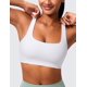 thumbnail image 4 of Sujetador deportivo CRZ YOGA Butterlift con doble forro blanco, talla X-Small, 4 of 5