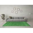 thumbnail image 3 of Ahgly Company Indoor Rectangle Oriental Emerald Green Industrial Area Rugs, 8' x 10', 3 of 4