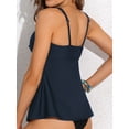 thumbnail image 2 of Sociala Womens Tankini Swimsuits Tops Tummy Control Padded Swim Top Flowy Bathing Suits Tops, 2 of 5