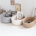 thumbnail image 2 of CNKOO Storage Box Hand Made Durable Wear-resistant Folding Stackable Decorative Portable Snack Organizer Container for Home, 2 of 8