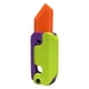 thumbnail image 3 of Zanahoria Cuchillo de juguete Impresión 3D Relajarse para adultos Adolescentes ( ) Naranja Púrpura Verde, 3 of 3