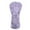 Purple Snowflake, variant on Yuyamidu Blue Sea Turtle Golf Head Cover for Golf Head Hibiscus Golf Club Head Cover for Driver/Fairway/Hybird Club Protection, PU Leather