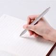thumbnail image 2 of Under $5 Gel Pens 0.5Mm Retractable Fine Point Pen Black Ink Needle Tip Pens Smooth Writing Cute Pens for Drawing, Writing Planner And Office Supplies, Gray, 2 of 6