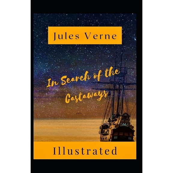 In Search of the Castaways Illustrated (Paperback)