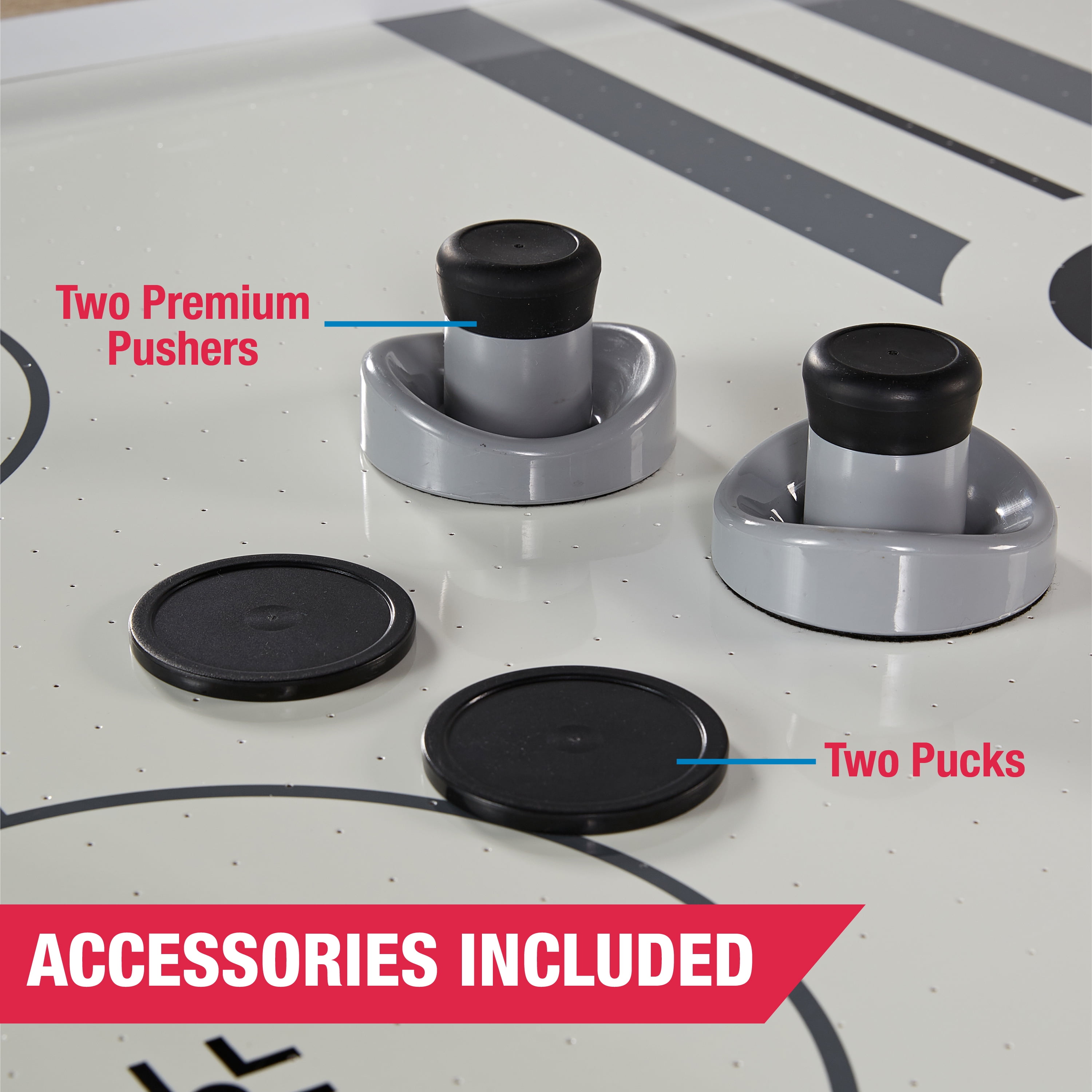 7 ft. Hinsdale Air Hockey Table With Pusher and Puck Set by MD Sports