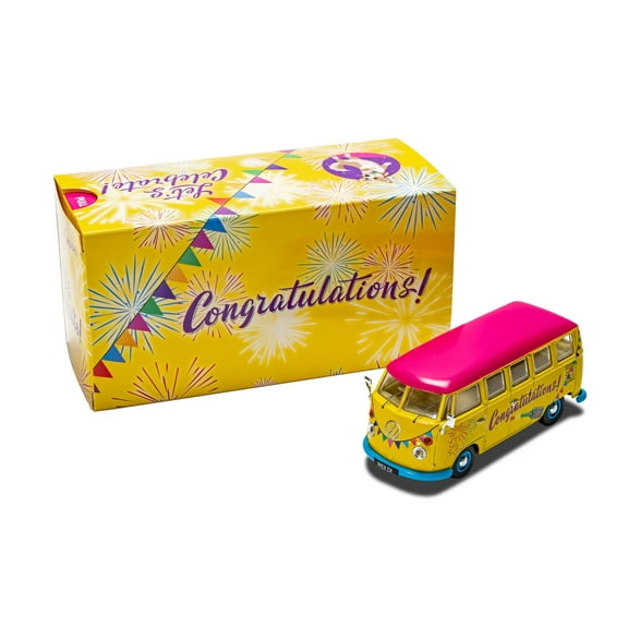 CORGI CC02736 1/43 VOLKSWAGEN CAMPERVAN "CONGRATULATIONS"