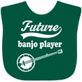 thumbnail image 3 of Inktastic Future Banjo Player Childs Music Boys or Girls Baby Bib, 3 of 4