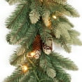 National Tree Company PreLit Artificial Christmas Garland, Green
