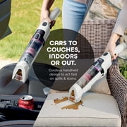 Shark StainForce Cordless Spot, Stain, Odor Portable Cleaning System, for Carpets, Area Rugs, Upholstery, Stairs, with Storage Caddy, Accessories,Size Cleaning Solution, HX100 White