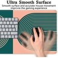 thumbnail image 4 of Green Mouse Pad Large Boho Desk Mat On Top of Desks Desk Pad Full Desk Mousepad Big Computer Keyboard Mouse Mat Deskmat Desktop Pad 31.5''''X 15.7'''' Boho Desk Decor Accessories for Women, 4 of 5