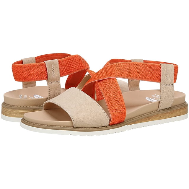 Dr. Scholls Shoes Womens Islander Flat Sandal 9 Sand