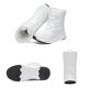 thumbnail image 3 of Botas De nieve Likrtyny zapatos De felpa impermeables para Mujer con soporte para el arco color blanco 36, 3 of 8