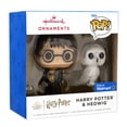 thumbnail image 3 of Hallmark Harry Potter and Hedwig Funko POP! Christmas Ornaments, 2, 0.35lbs, 3 of 6