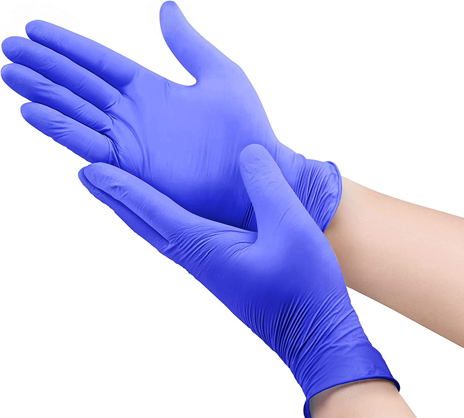 Jeg regner med motto Erobrer OWell Nitrile Gloves, 100 Ct Disposable Gloves, 4mil Medical Gloves,  Disposable Latex Free Gloves (Small) - Walmart.com