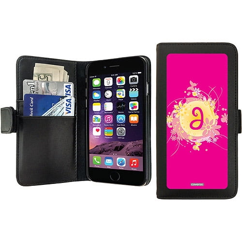 Funky Floral J Design On Apple Iphone 6 Plus Wallet Case By Coveroo Walmart Com Walmart Com