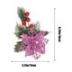 thumbnail image 3 of Christmas Needles Red Fruit Christmas Flowers Christmas Tree Pendants Props Christmas Holiday Christmas Box Decoration Crafts, 3 of 6