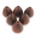 thumbnail image 3 of 2Pcs Walnut Wood Manual Coffee Bean Grinder Handle Head Replacement Accessories 6mm, 3 of 11