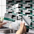thumbnail image 1 of Affordablo 2025 Peel And Stick Backsplash Clearance 1Set 12pc Self Adhesive Tile 3D Sticker Kitchen Bathroom Wall Sticker Decoration, 1 of 7