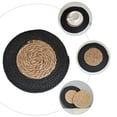 thumbnail image 2 of MLINS 1Pc Placemat Creative Heat Insulation Mat Table Decor Black, 2 of 8