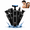 Black, variant on Upgraded Beard Trimmer for Men, All in One Electric Shaver Hair Clipper with Adjustable Long Handle - Multifunctional Body Grooming Kit for Back Face Body Nose