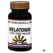 Windmill Melatonin Timed Release 10 mg, 60 Ct