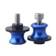 thumbnail image 3 of 2 8MM Motocicleta Universal Carretes Deslizadores Tornillo Azul Sharpla Tornillos del soporte del brazo oscilante, 3 of 7
