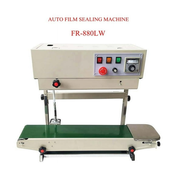 INTBUYING FR-880LW Continuous Auto Sealing Machine Sealer Vertical PVC Membrane Bag Film