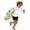 White, variant on Boys Rash Gaurd Long Sleeve Sun Shirt Kids Swim Shirt Quick Dry Boys T Shirt 9-10 Years